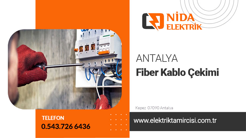 Fiber Kablo Çekimi Antalya