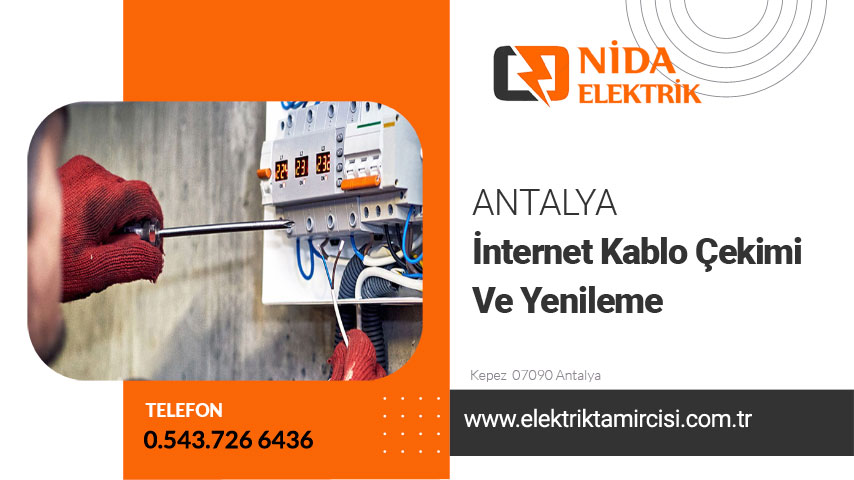 İnternet Kablo Çekimi Ve Yenileme Antalya